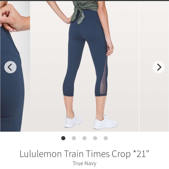 lululemon athletica Pants - NWOT Lululemon Train Times cropped legging